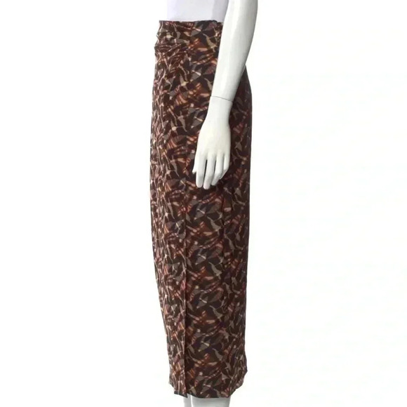 Jason Wu animal print midi length skirt sz L - Picture 6 of 7